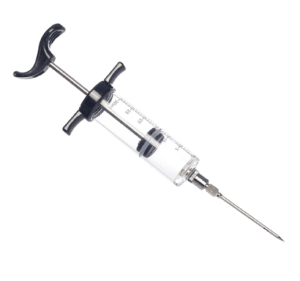 injectie spuit voor heerlijke marinades