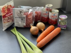 Heerlijke BBQ020 spaghetti, deze pastasaus is echt geweldig gemaakt op de BBQ